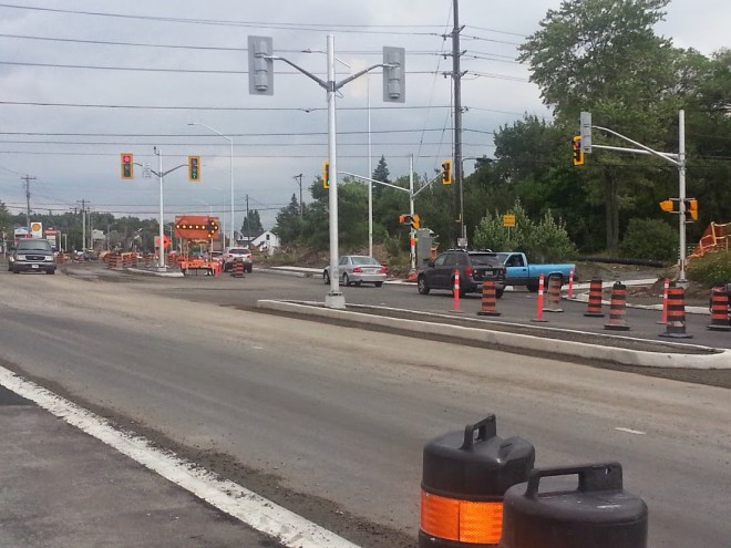 Regent Street construction