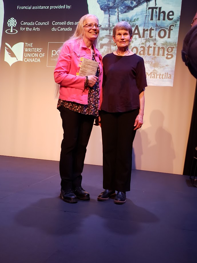 Melanie Marttila and Kristiina Skogburg.