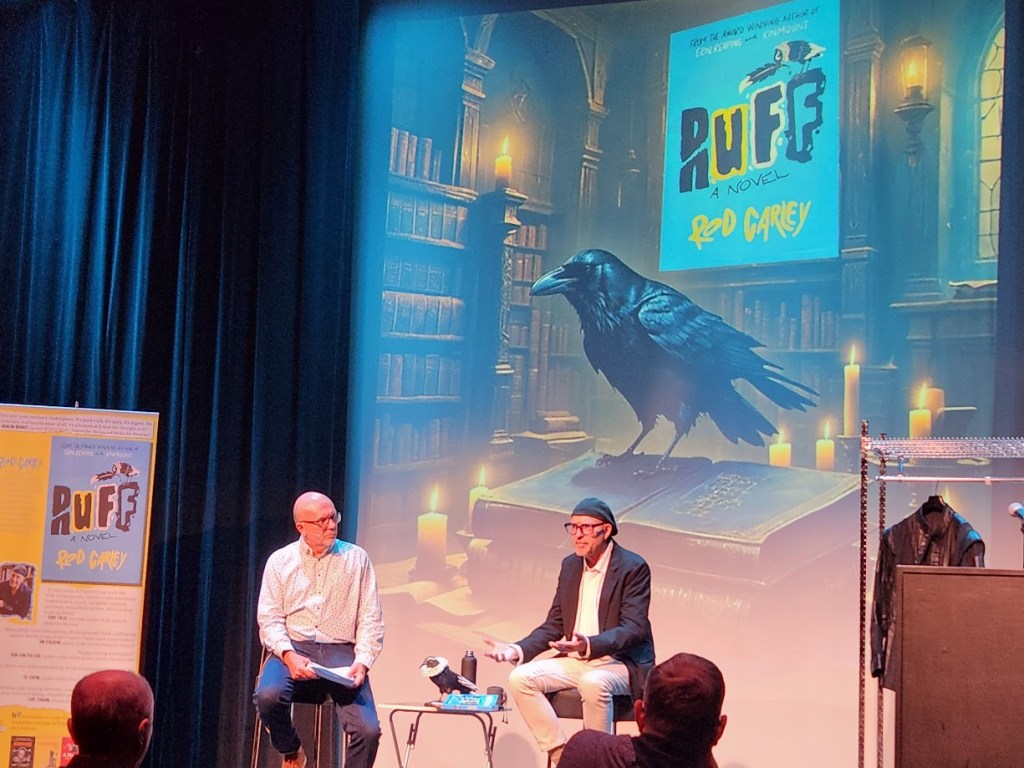 Rod Carley is conversation with Marcus Schwabe.