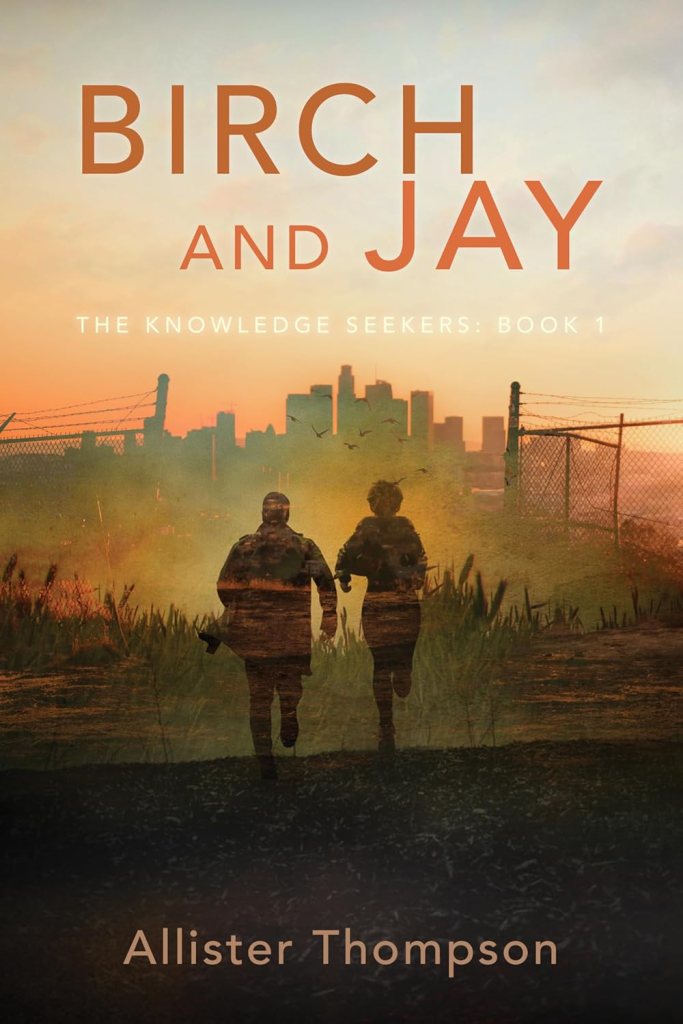 The cover of Birch and Jay by Allister Thompson.