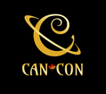 A stylized C that looks like a planet with a ring with the word Can-Con below.