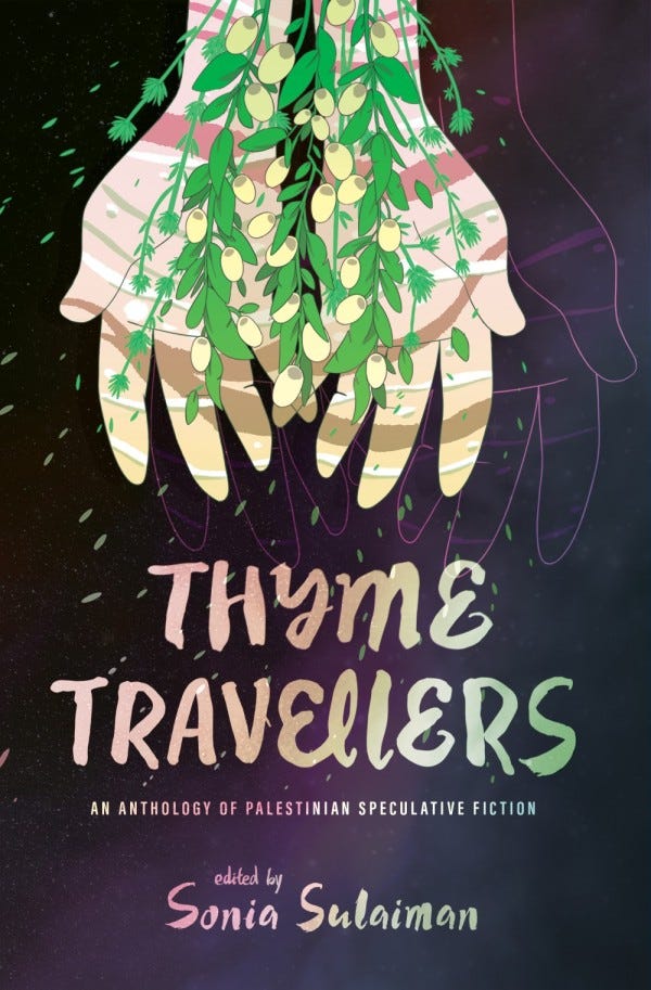The cover of Thyme Travellers, edited by Sonia Sulaiman.