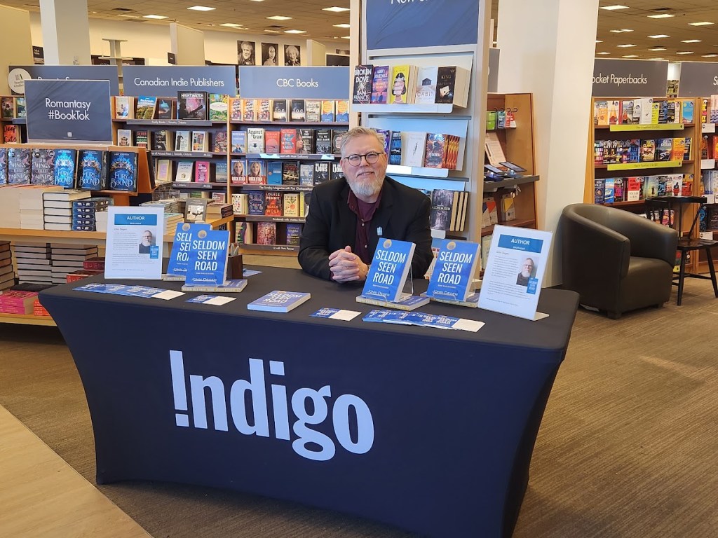John Degen at Indigo Sudbury.